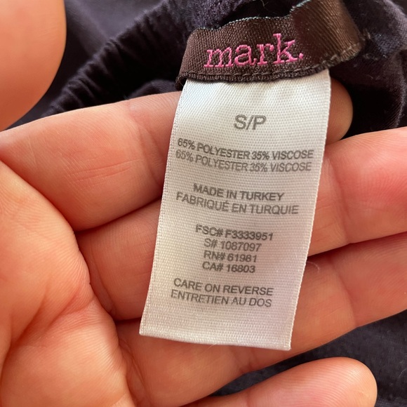 mini plum on-off the shoulder dress - Picture 5 of 6